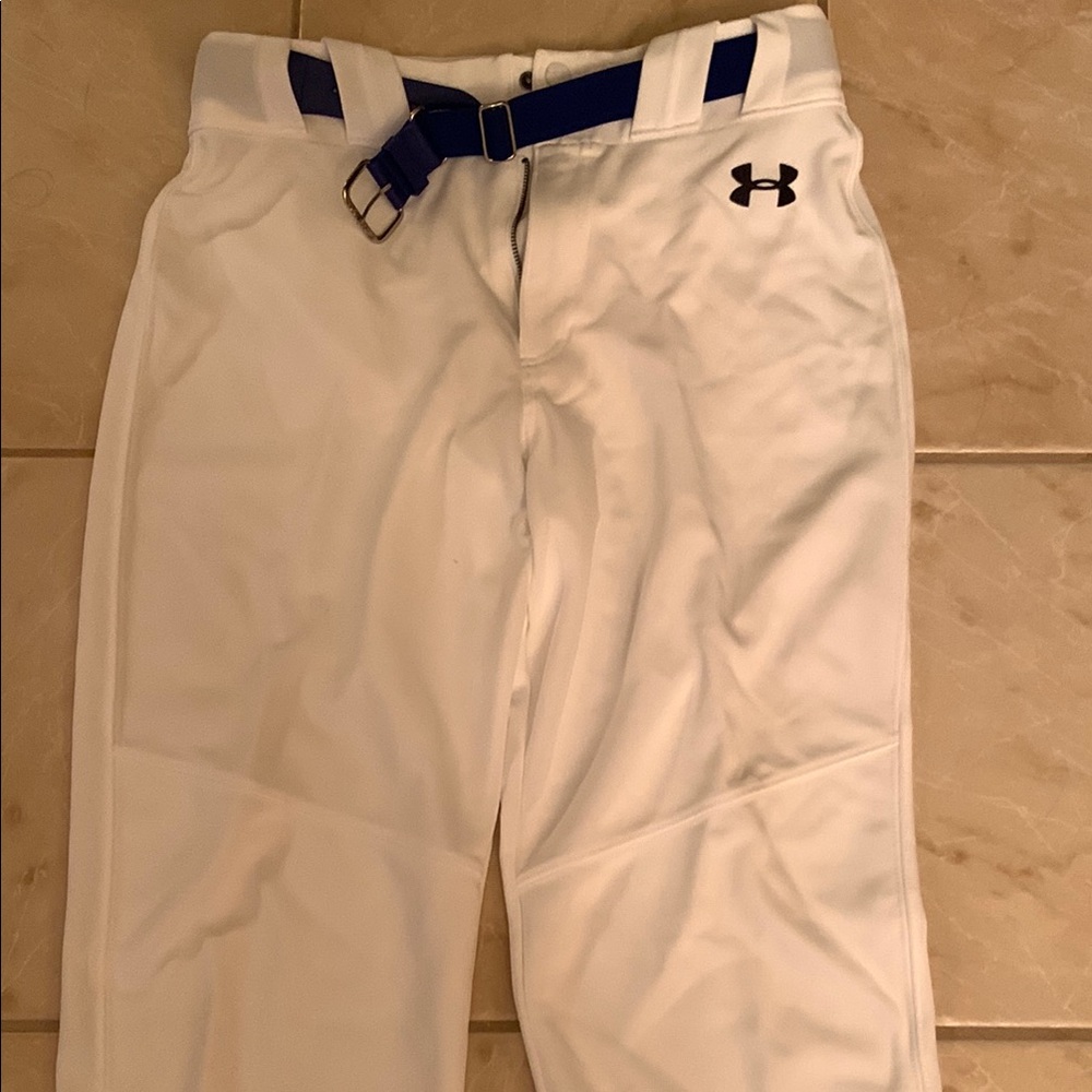 Under Armour White Sweatpants for Active Comfort